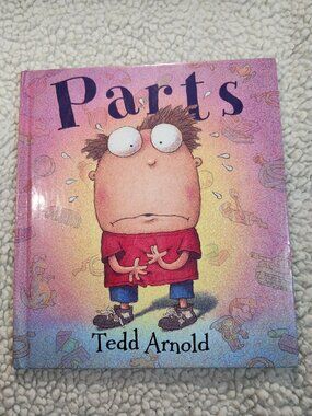Tedd Arnold Parts Hardcover Childrens Picture Book 1997 Dial Books First Edition